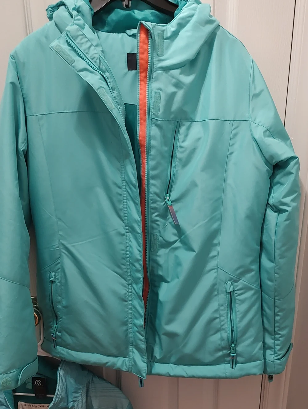Champion Teal Girls 14/16 3 Way Coat